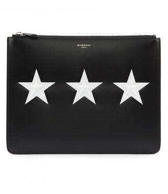 BAGS - CONTRASTING STARS POUCH