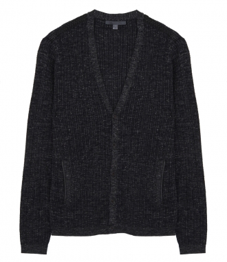KNITWEAR - BUTTON FRONT CARDIGAN SWEATER