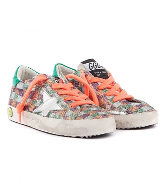 SNEAKERS - SUPER STAR GLITTERED SNEAKERS