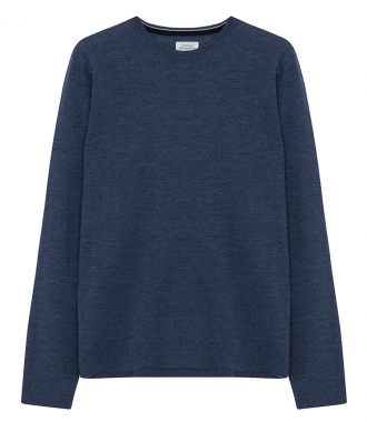 PULLOVERS - WOOL CREW NECK PULLOVER