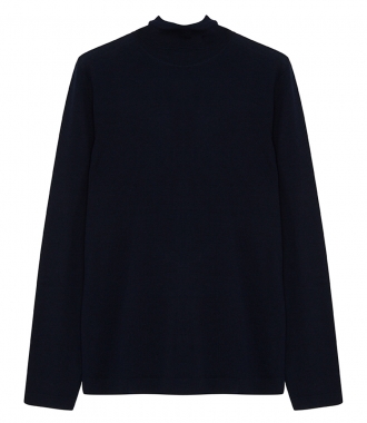 SALES - WOOL ROLL NECK PULLOVER