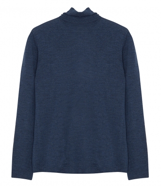 PULLOVERS - WOOL ROLL NECK PULLOVER