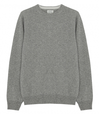 KNITWEAR - EXTRAFINE WOOL & CASHMERE PULLOVER