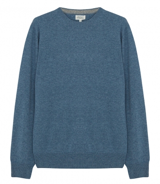 PULLOVERS - EXTRAFINE WOOL & CASHMERE PULLOVER