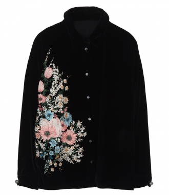 CLOTHES - FLORAL EMBROIDERY SHIRT