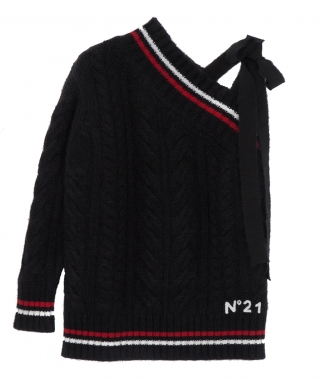 CLOTHES - CHUCKY ASSYMETRIC KNITTED JUMPER