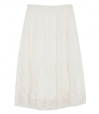 SALES - MICRO-PLEAT LACE SKIRT