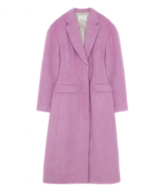 CLOTHES - LONG TAILORED COAT IN CANDY PINK