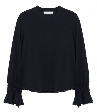 SALES - FLUTED SLEEVE BLOUSE