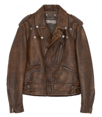 CLOTHES - CHIODO GOLDEN LEATHER JACKET