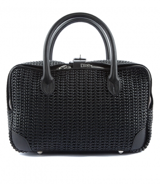BAGS - EQUIPAGE BAG IN WOVEN LEATHER