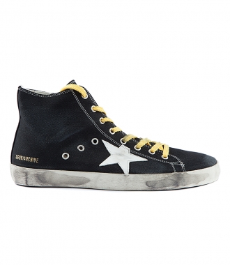 SHOES - FRANCY SNEAKERS FT CONTRASTING YELLOW LACES