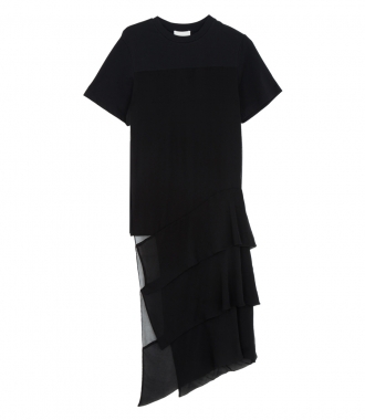 TOPS - TIERED-PANEL T-SHIRT