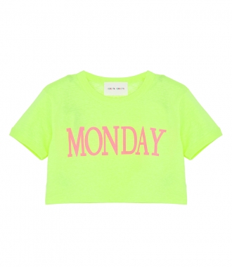 CLOTHES - RAINBOW WEEK CROPPED T-SHIRT