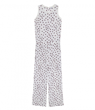 SALES - BUTTERFLY PRINT SLEEVELESS JUMPSUIT