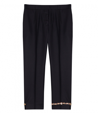 THOM BROWNE NEW YORK - NOTCHED HEM LOW RISE TROUSER