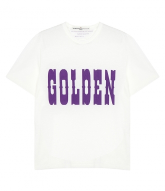CLOTHES - GOLDEN SLOGAN T-SHIRT