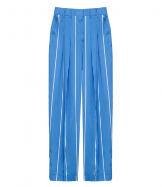 SALES - TWO PLEAT PANTS FT CONTRASTING WHITE STRIPES