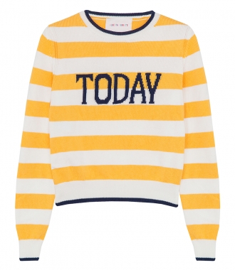 CLOTHES - STRIPED TODAY SWEATER