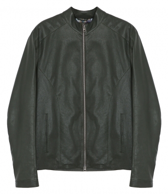 CLOTHES - SPORTSWEAR LEATHER JACKET