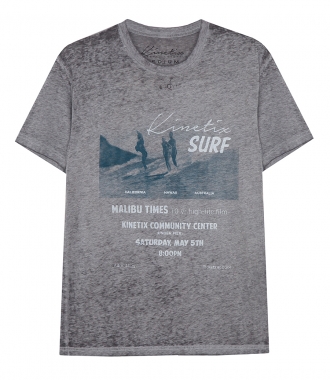 SALES - KINETIX SURF GRAPHIC PRINT T-SHIRT
