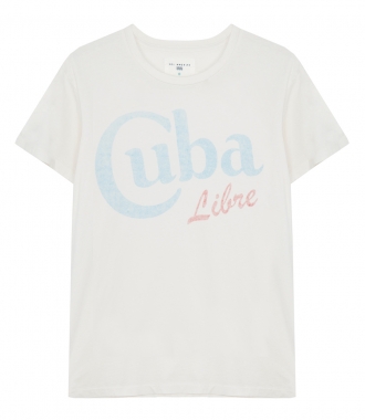 CLOTHES - CUBA LIBRE LOGO COTTON T-SHIRT