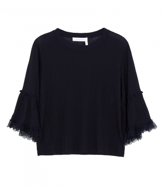 CLOTHES - FRILLED STYLE BLOUSE