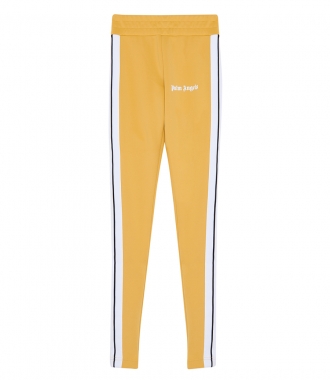 CLOTHES - TRACK SIDE-STRIPED LEGGINGS IN YELLOW