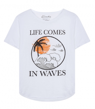 CLOTHES - LIFE COMES IN WAVES TEE