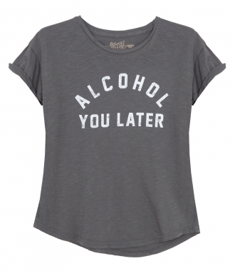 CLOTHES - ALCOHOL YOU LATER T-SHIRT