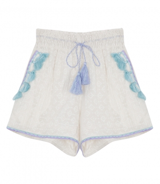 CLOTHES - RUCHED TASSEL SHORTS