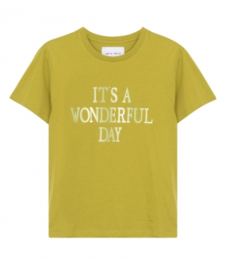 CLOTHES - IT'S A WONDERFUL DAY PRINTED T-SHIRT