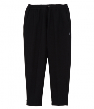 TROUSERS - CROPPED DRAWSTRING PANTS