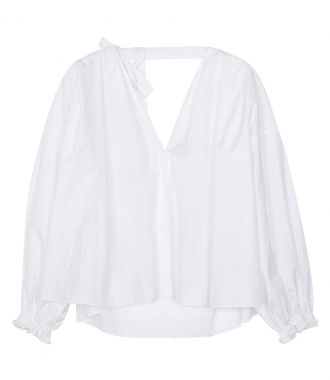 BLOUSES - LOOSE FIT BLOUSE FT ELASTICATED CUFFS