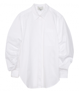 CLOTHES - RUCHED LONG SLEEVE SHIRT