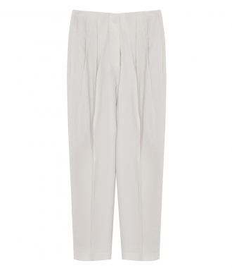 CLOTHES - PLEATED CROPPED TROUSERS