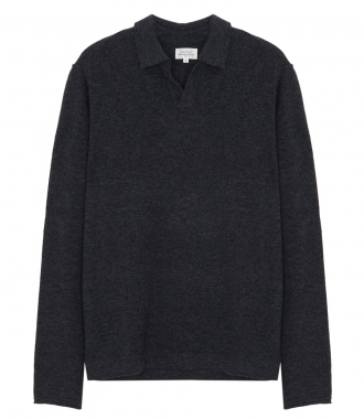CLOTHES - WOOL & CASHMERE POLO SWEATER