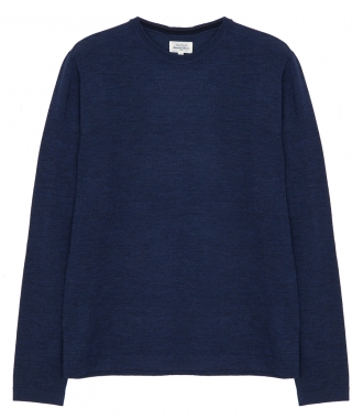 PULLOVERS - WOOL & CASHMERE CREW NECK SWEATER