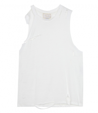 CLOTHES - DISTRESSED TANK TOP
