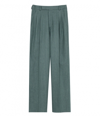 CLOTHES - STRIPED HIGH-WAIST TROUSERS