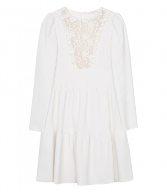 SEE BY CHLOE - LACE PANEL DRESS
