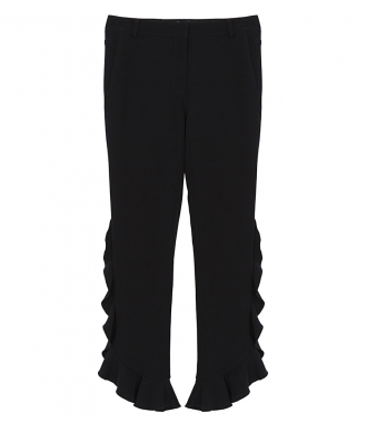 CLOTHES - SIDE RUFFLED TROUSERS