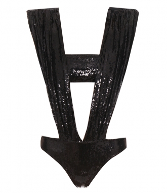 SALES - PADDED SHOULDER PAILLETTE BODY