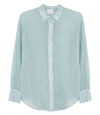 CLOTHES - VOILE SHIRT WITH SILK DETAILS
