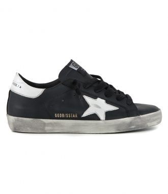 SHOES - BLACK WHITE SUPERSTAR SNEAKERS