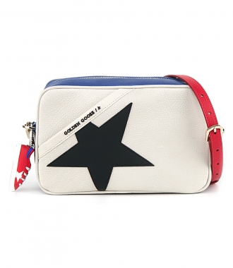 BAGS - STAR BAG MADE OF PEBBLED LEATHER WITH BLACK STAR