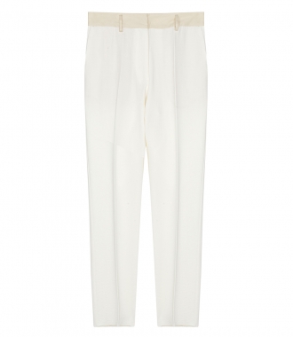 SALES - DOUBLE CREPE WOOL PANTS