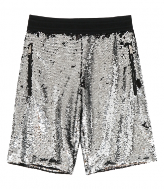 CLOTHES - CAMERON SHORTS WITH SILVER AND BLACK SEQUINS