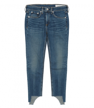 JEANS - MID RISE ANKLE SKINNY CATE