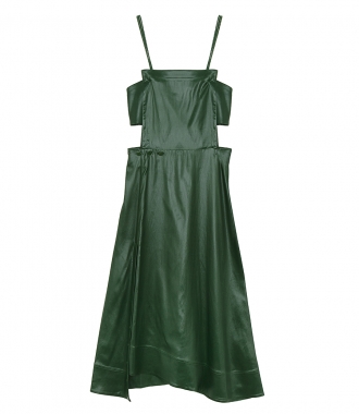 CLOTHES - LACQUERED CUTOUT DRESS